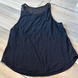 Black Sleeveless Women's lululemon athletic Tank size 8